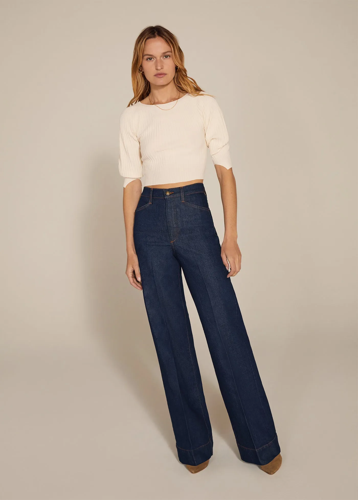 The Mischa Pepper Wide Leg Jean