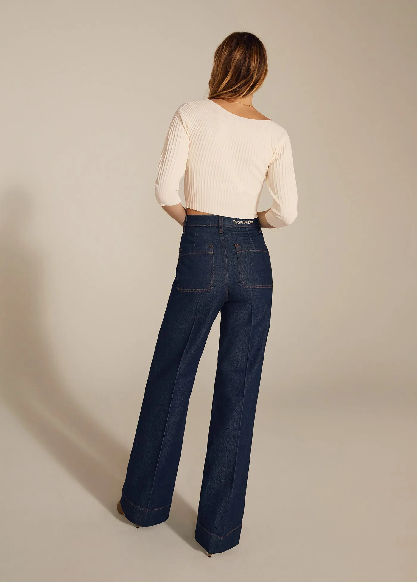 The Mischa Pepper Wide Leg Jean