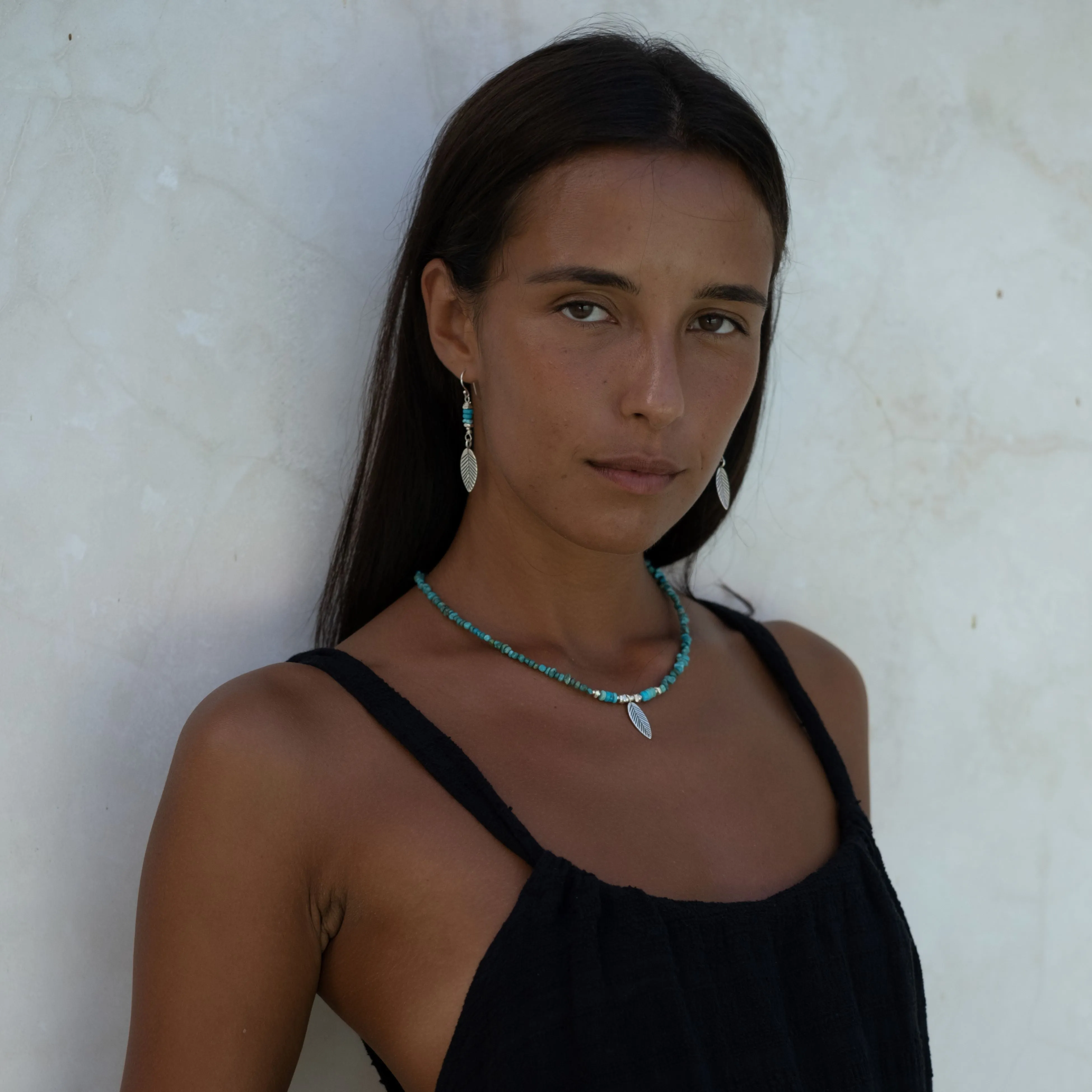 Turquoise Willow Necklace
