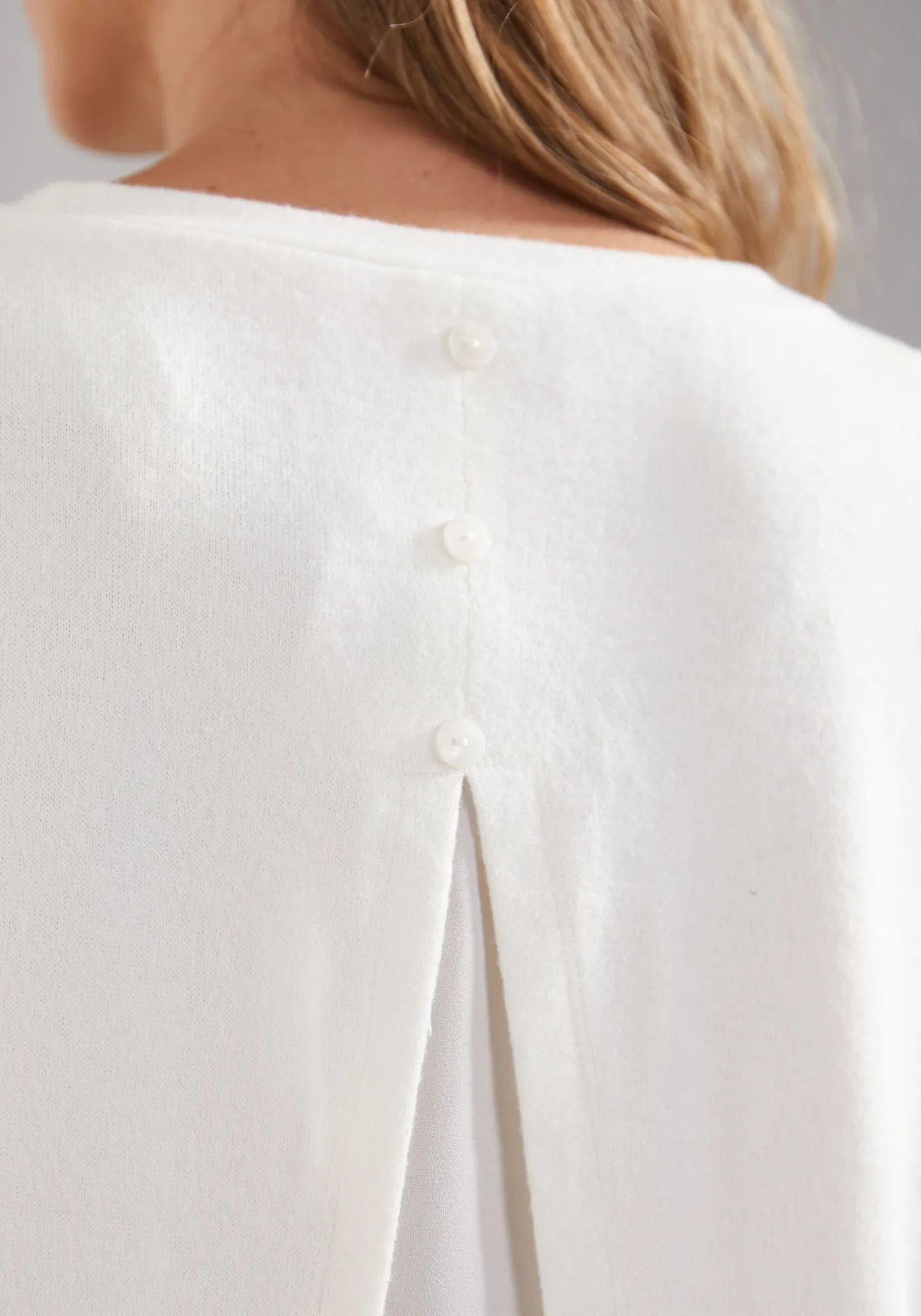 UltraEase Layered Boatneck (Ivory)