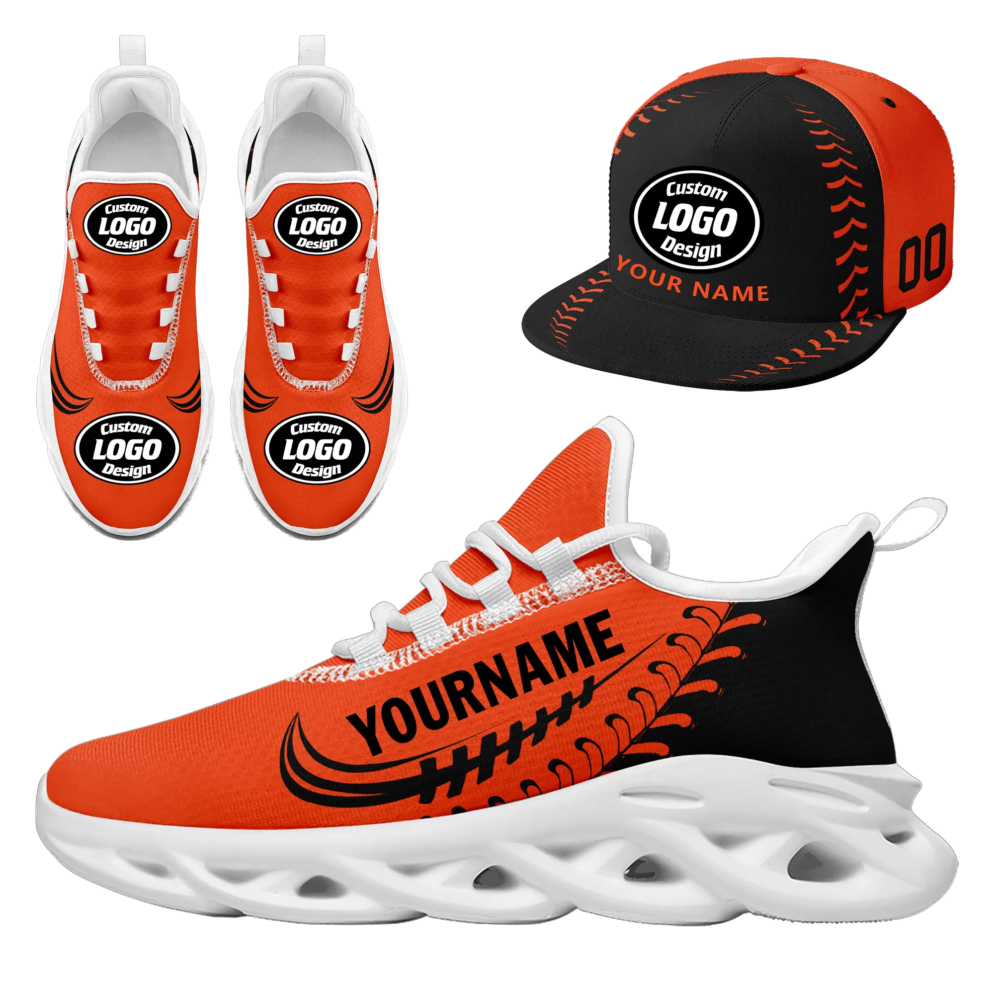Unique Gift,Custom MaxSoul Shoes and Hat Combo Personalized JH-bd0b00ea-b0