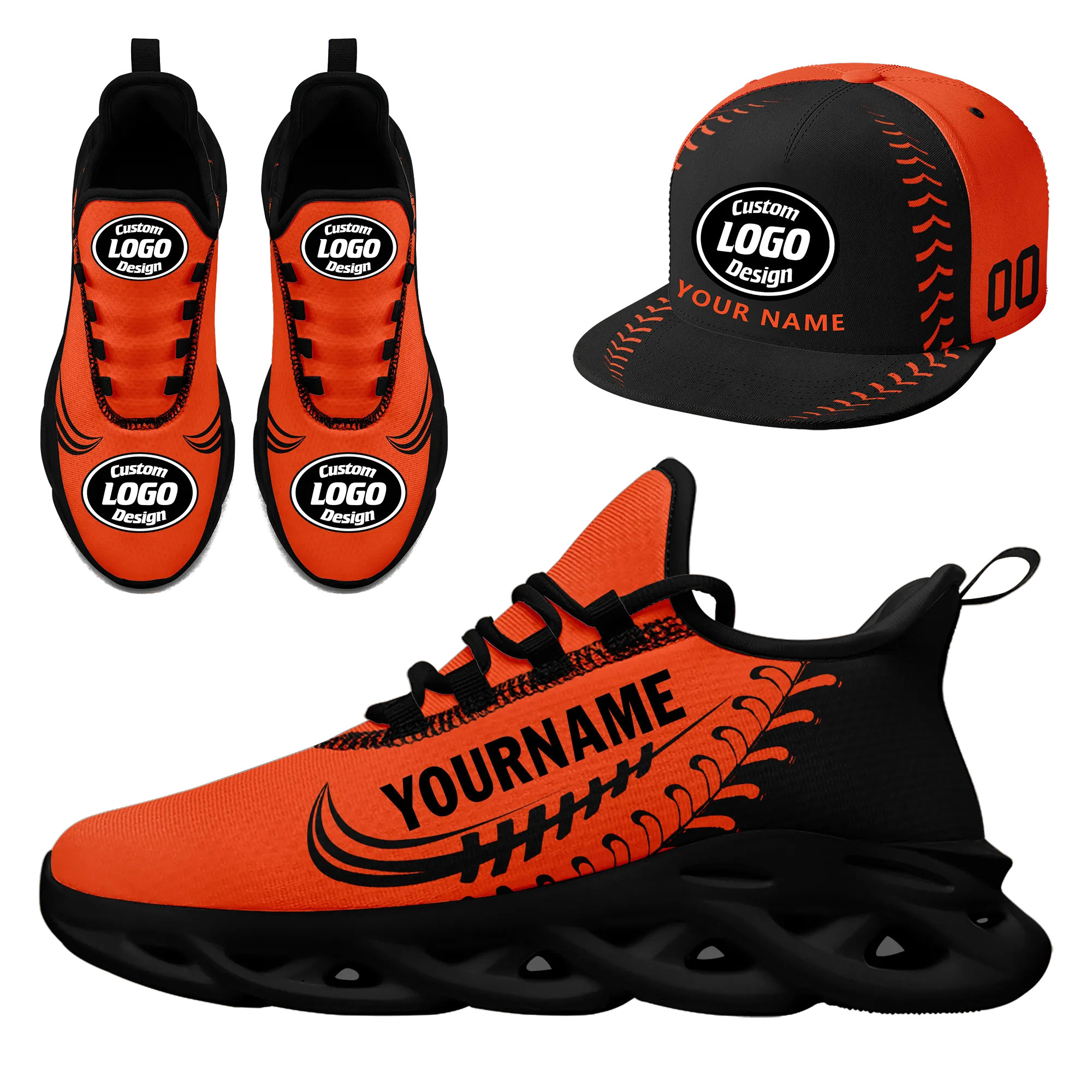 Unique Gift,Custom MaxSoul Shoes and Hat Combo Personalized JH-bd0b00ea-b0
