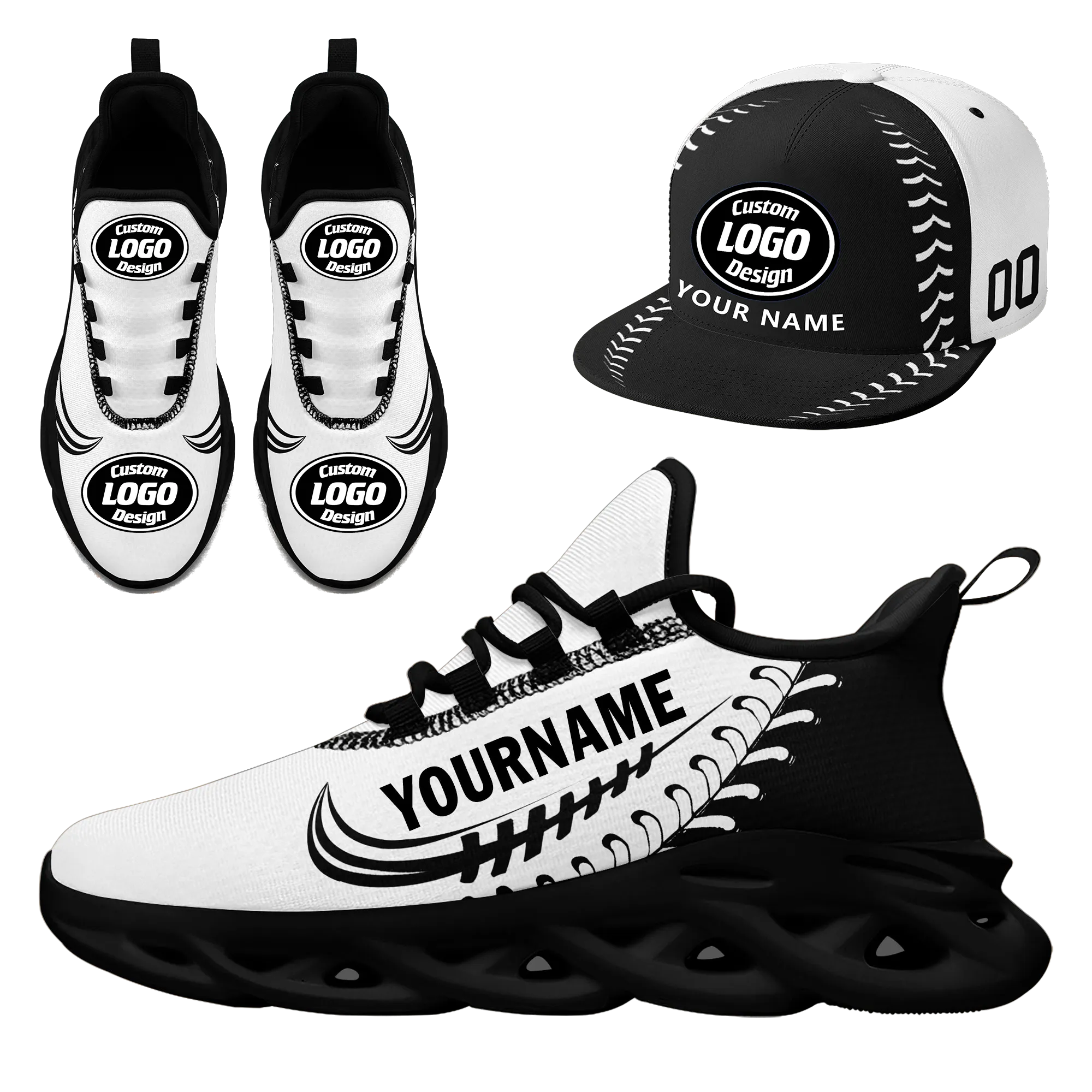 Unique Gift,Custom MaxSoul Shoes and Hat Combo Personalized JH-bd0b00ea-bf