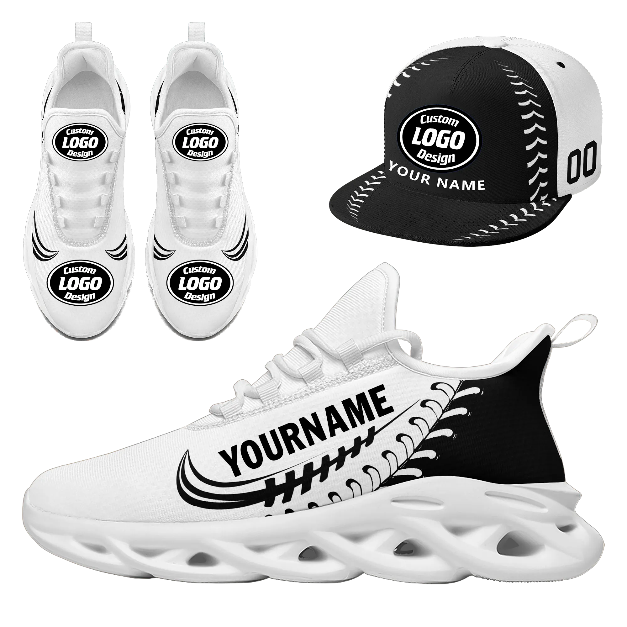 Unique Gift,Custom MaxSoul Shoes and Hat Combo Personalized JH-bd0b00ea-bf