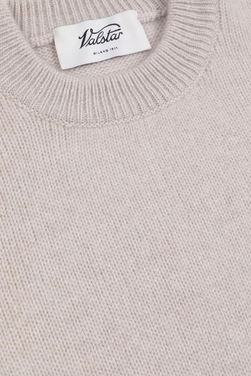 Valstar Crew Neck Sweater Cashmere Dust