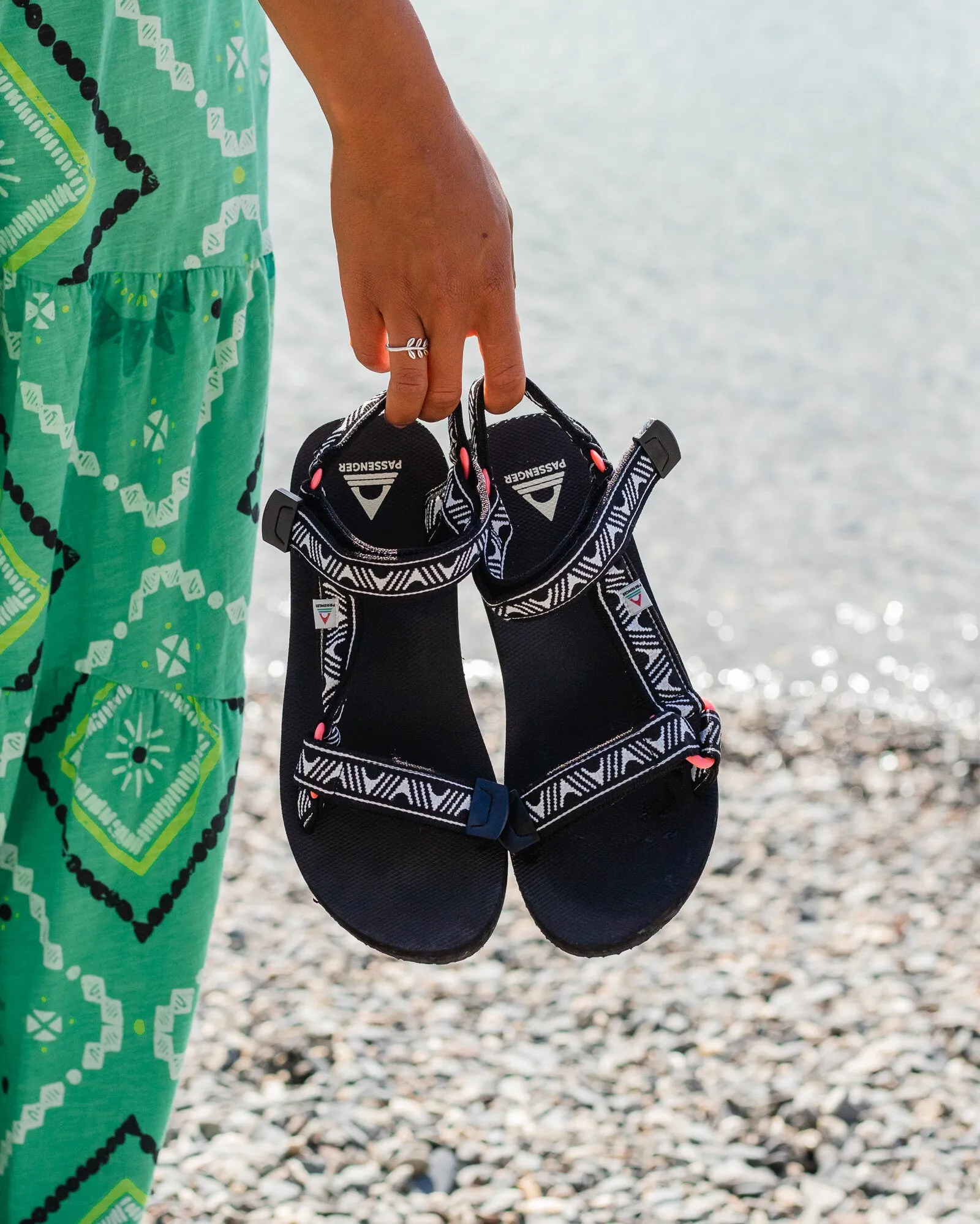 Venice Sandals - Trail Monochrome