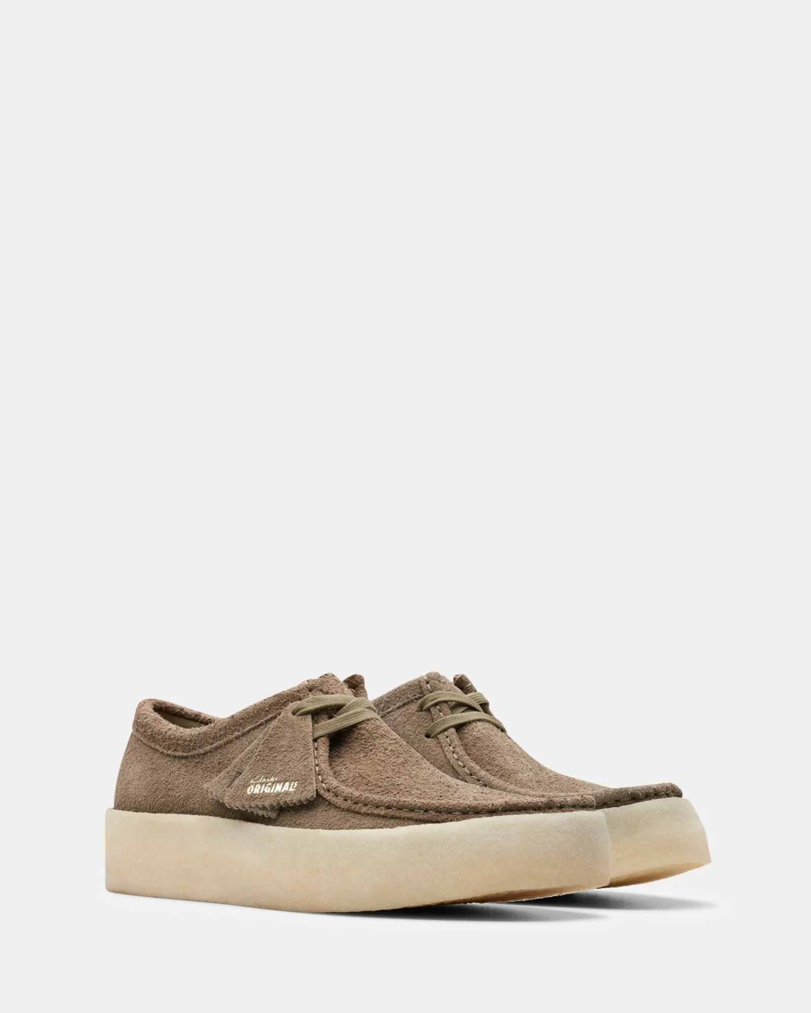 Wallabee Cup (M) Pale Khaki Suede