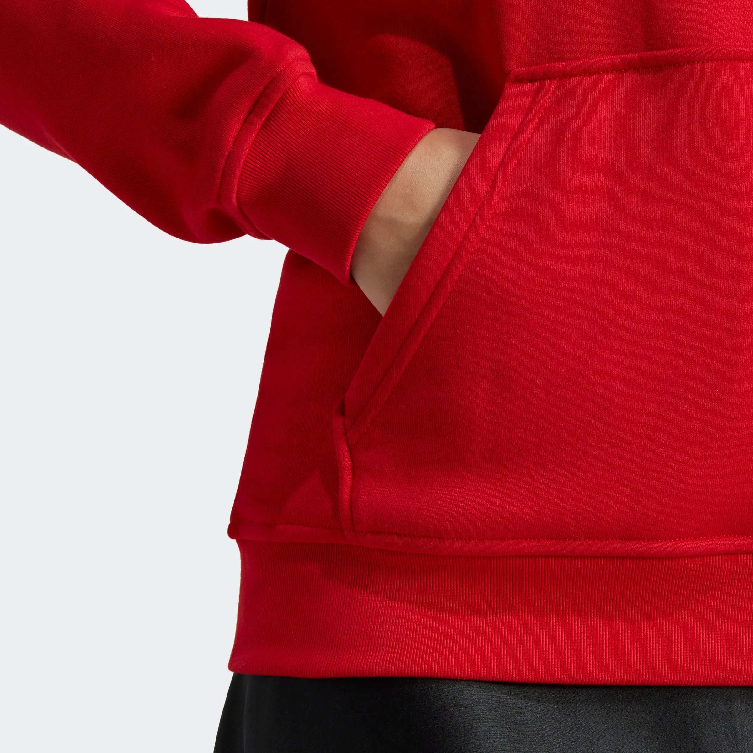 Women's adidas Originals Adicolor Essentials Fleece Hoodie Scarlet