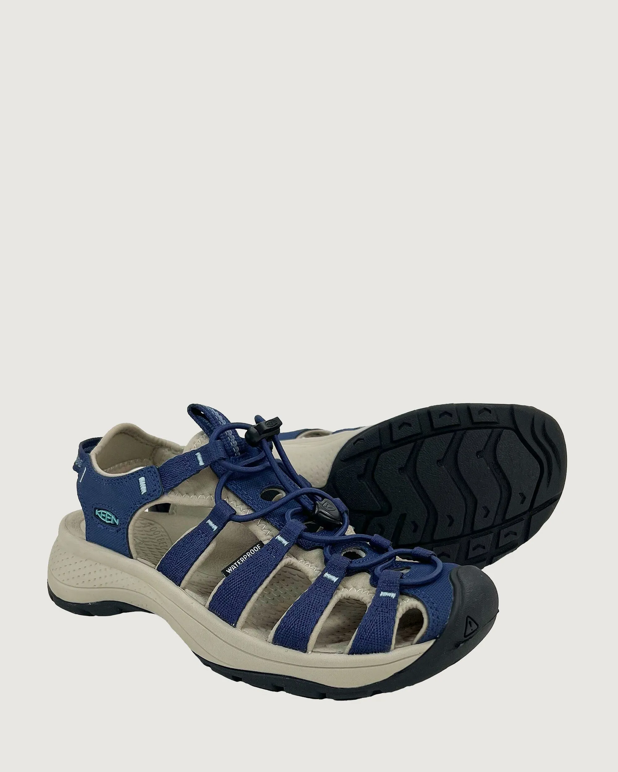 Women's Keen Astoria West Sandals - Naval Academy/Reef Waters