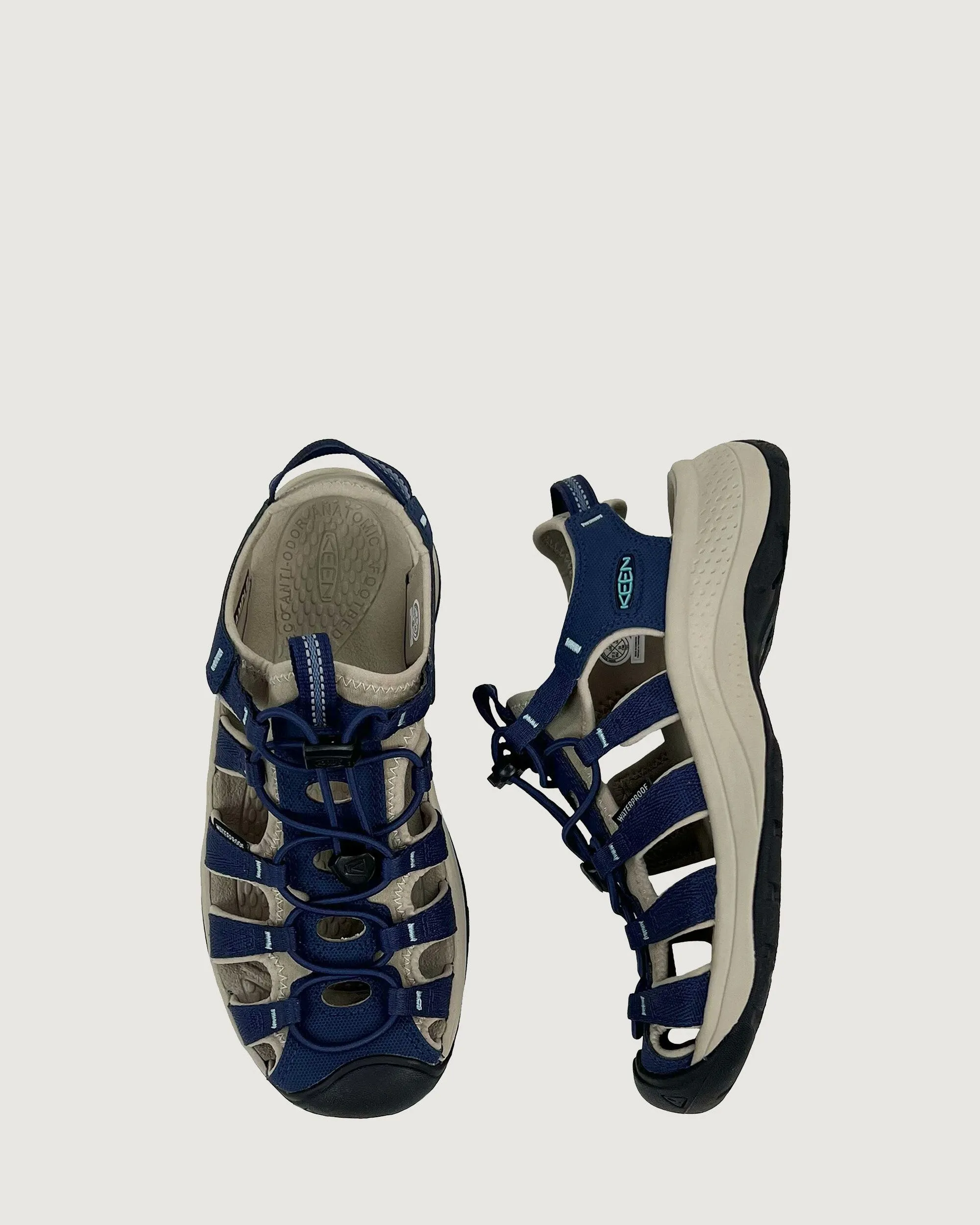 Women's Keen Astoria West Sandals - Naval Academy/Reef Waters